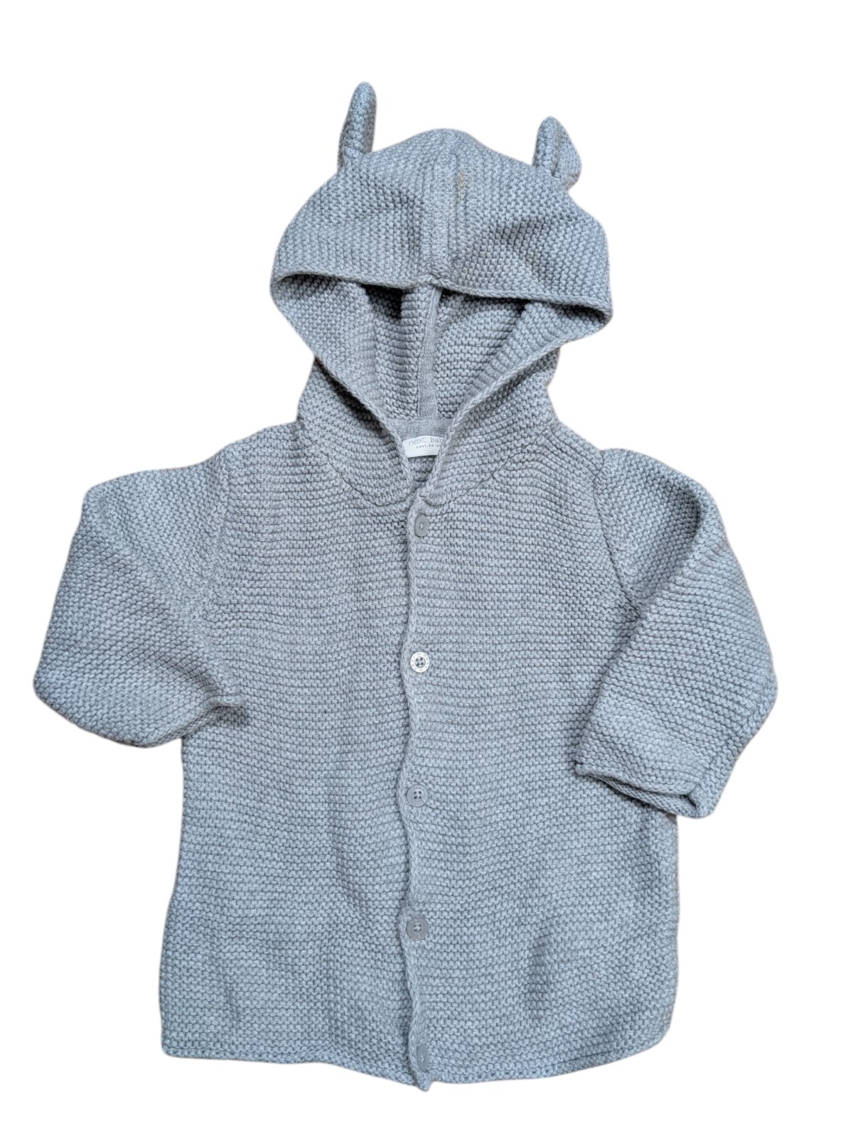 Pletená bunda světlá pro kluky secondhand Next