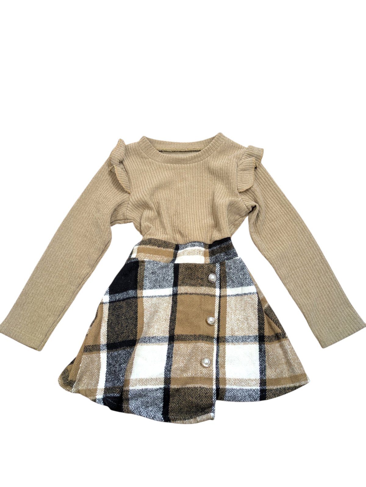 Hnědé šaty pro holky secondhand