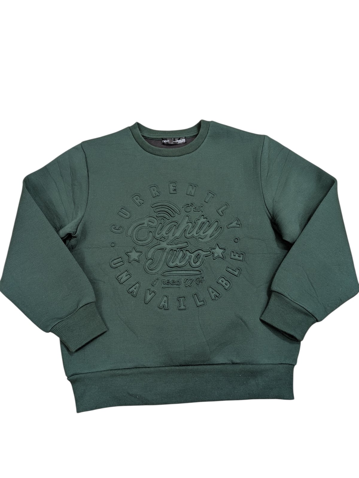 Tmavě zelená mikina pro kluky secondhand