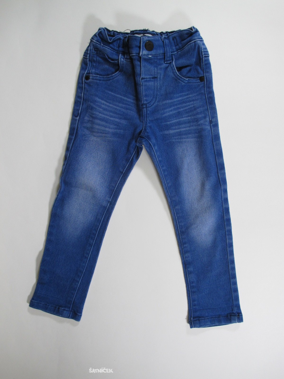 Džínové kalhoty pro holky modré  secondhand