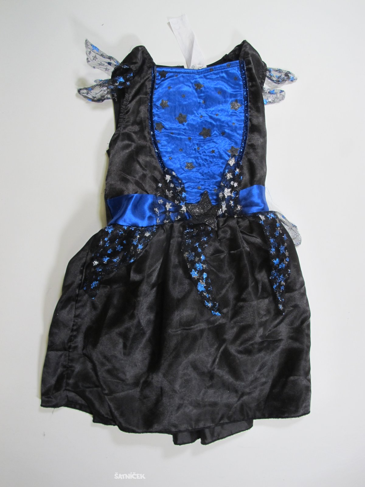 Šaty na karnrvel pro holky  černo modré secondhand