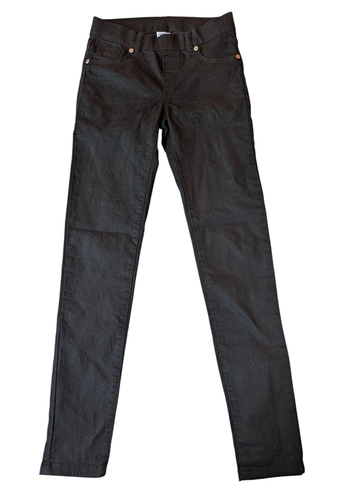 černé skinny džíny pro holky secondhand Pageone