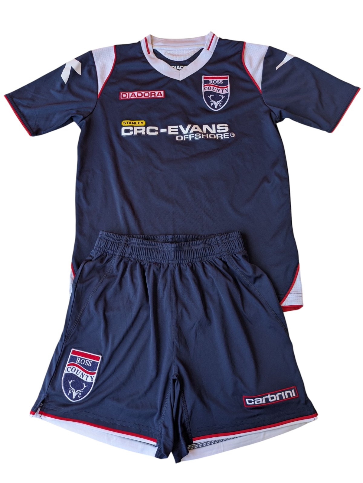 Set triko a kraťasy sportovní Ross County secondhand Diadora