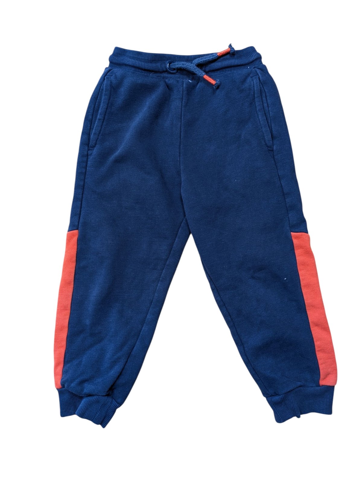 Modro oranžové tepláky pro kluky secondhand Nutmeg