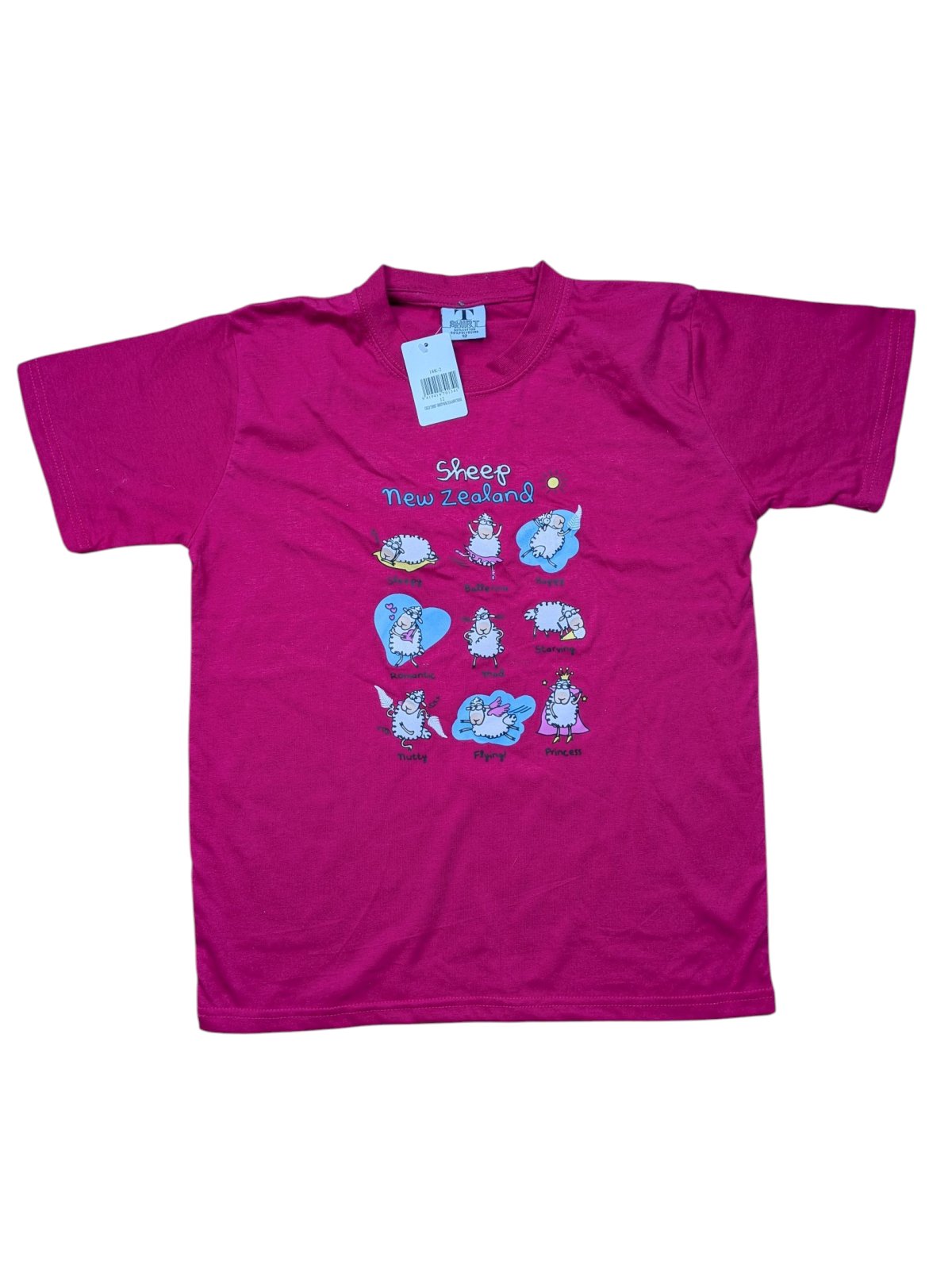 Růžové triko s obrázky pro holky outlet Tshirt