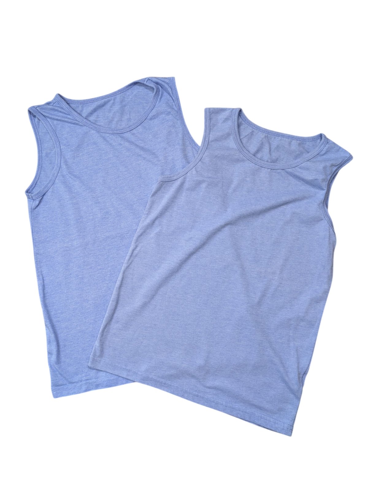 Set 2 modrých tílek pro kluky secondhand Primark