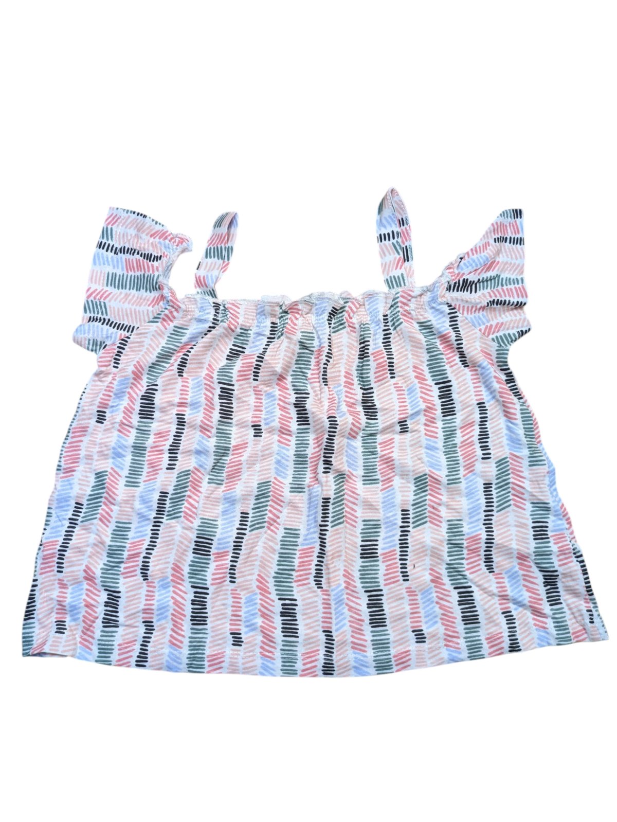 Vzorované triko na ramínkách pro holky secondhand little kids