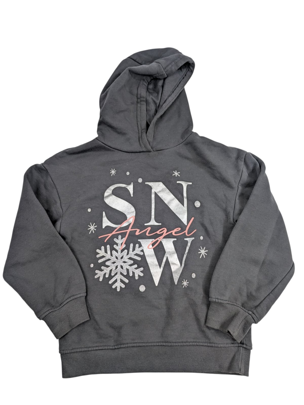 Tmavě šedá mikina pro holky secondhand 