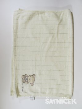 Smetanová fleesová deka pro děti 