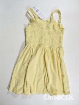 Šaty froté žluté   pro holky secondhand