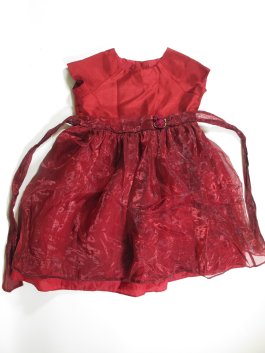 Šaty  pro holky červené secondhand