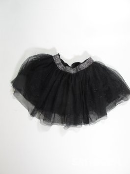 Tylová černá sukně pro holky secondhand