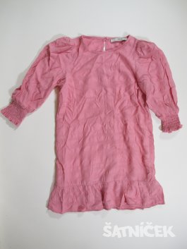 Tunika -šaty  růžová  secondhand