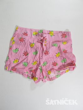 Kratasy pro holky růžové  pyžamové  secondhand