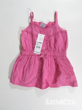 Šaty pro holky růžové outlet 