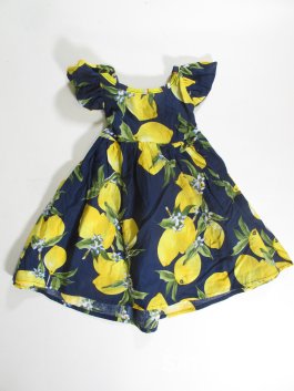 Šaty pro holky s citrony secondhand