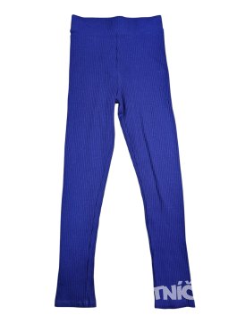 Modré elasťáky v manšestrovém stylu pro holky outlet girlswear