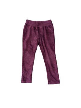 Vínové kalhoty žebrované pro holky secondhand Nutmeg