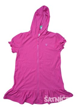 Růžová mikina s krátkým rukávem pro holky outlet Pink Platinum