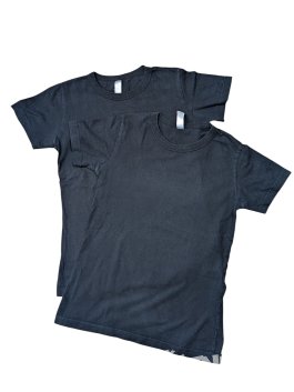 Set 2 černých triček Basic pro kluky secondhand 