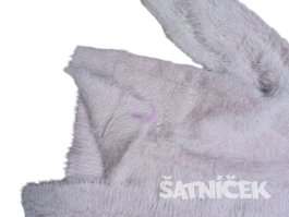 Růžový chlupatý svetr bez zapínání pro holky secondhand Next