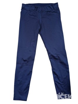 Tmavě modré sportovní kalhoty pro kluky secondhand Decathlon