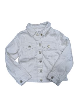 Bílá džínová bunda pro holky secondhand Gap