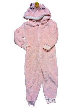 růžový overal jednorožec pro holky secondhand