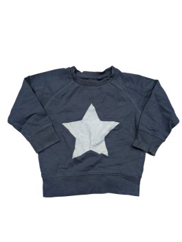 Šedá mikina s hvězdou pro kluky secondhand Next